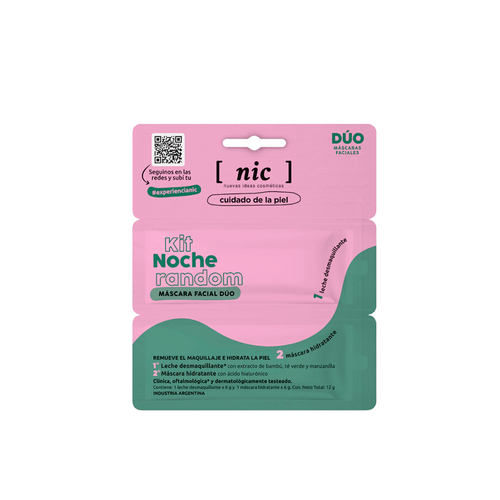 Mascara Facial Nic Kit Noche Random