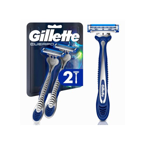 Maquina de Afeitar Gillette Cuerpo x 2 unid