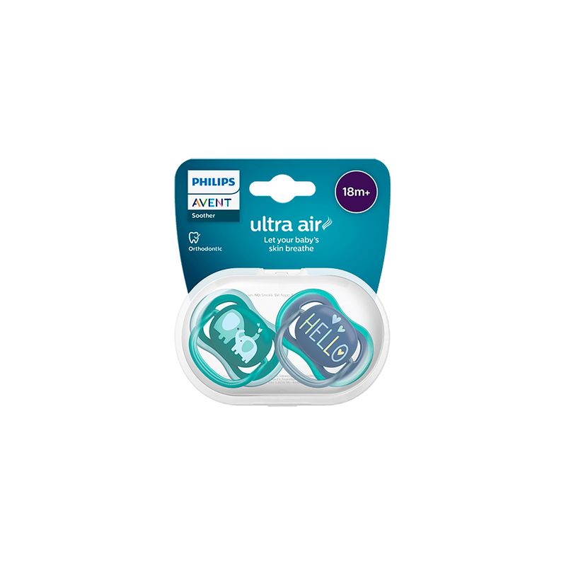Chupete-Philips-Avent-Ultra-Air-18M-x-2-unid