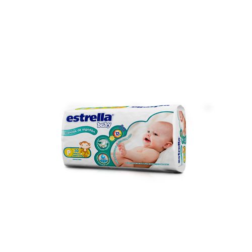 Pañales Estrella Baby Talle P x 30 unid