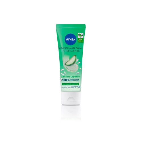 Exfoliante Facial Nivea de Aloe Vera Y Arroz Purificante x 75 ml