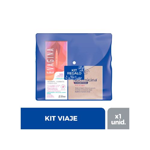 Estuche Cuidado Total Evagina Gel Lubricante + Adermicina Antiarrugas