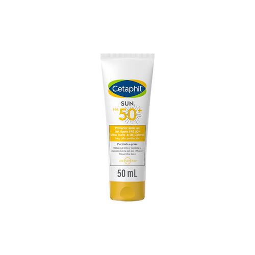 Protector Solar Cetaphil Sun Oil Control FPS50 sin Color x 50 ml