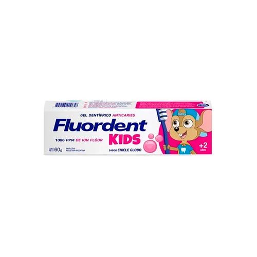 Crema Dental Fluordent Kids x 60 gr