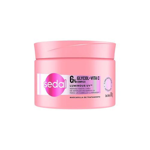Mascarilla de tratamiento Sedal Luminous UV x 300 ml