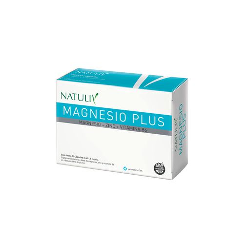 Suplemento Dietario Natuliv Magnesio Plus x 30 caps