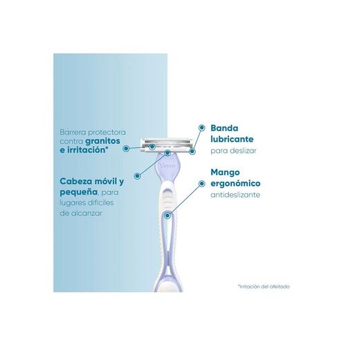 Maquina de Afeitar Gillete Venus Intima x 2 unid