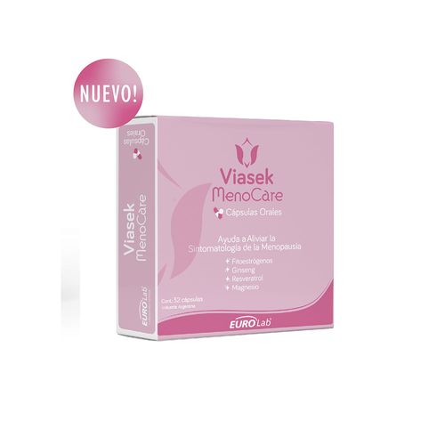 Capsulas Orales Viasek Menocare x 32 caps