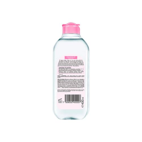 Agua Micelar Garnier Todo en 1 x 400 ml