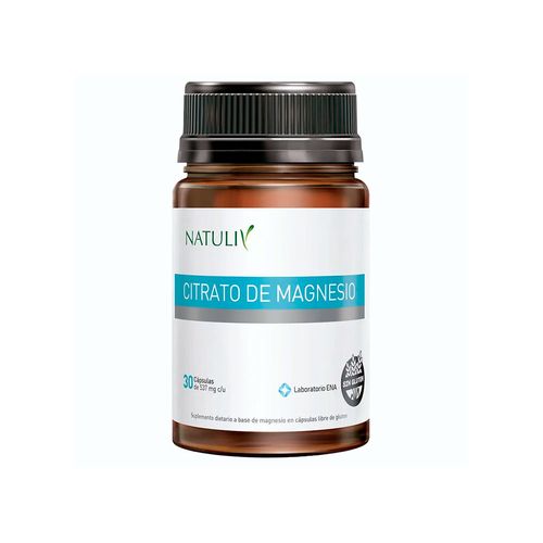 Citrato de Magnesio Natuliv x 30 caps