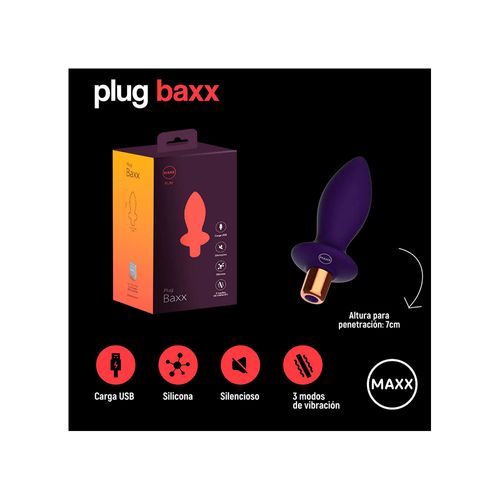 Juguete Sexual Maxx Play Plug Baxx