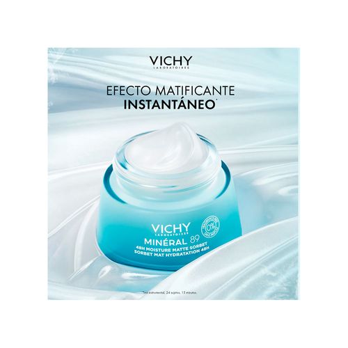 Crema Facial Vichy Mineral 89 Matte Sorbett x 50 ml