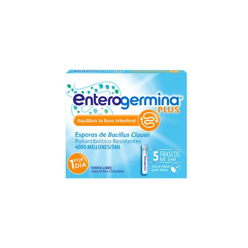 Enterogermina Plus 5 unid x 5 ml