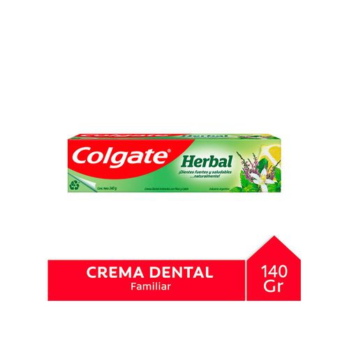 Crema Dental Colgate Natural Herbal Protect x 140 gr