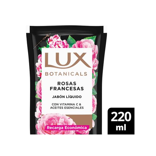 Jabon Liquido Lux Botan Rosas Francesas Refil x 220 ml