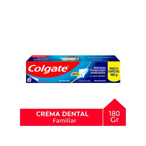 Crema Dental Colgate Máxima Protección Anticaries x 180 gr