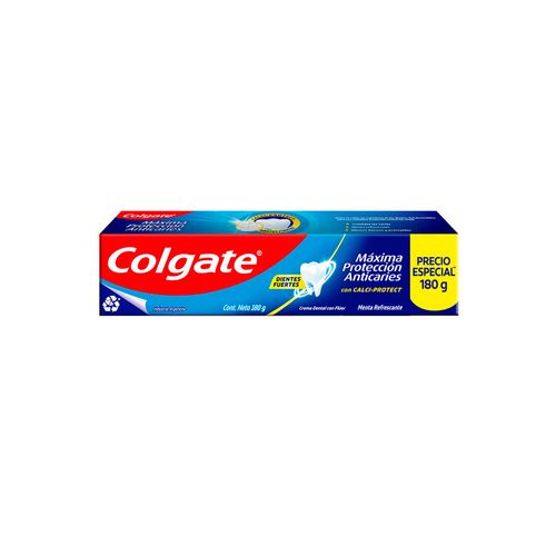 Crema Dental Colgate Máxima Protección Anticaries x 180 gr