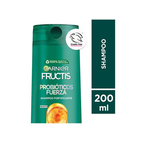 Shampoo Fructis Garnier Probióticos Fuerza x 200 ml