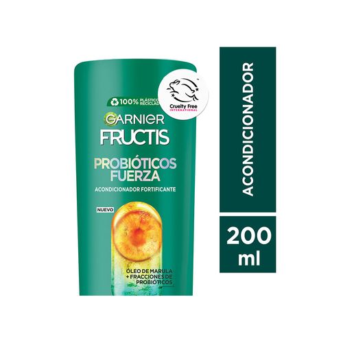 Acondicionador Fructis Garnier Probióticos Fuerza x 200 ml