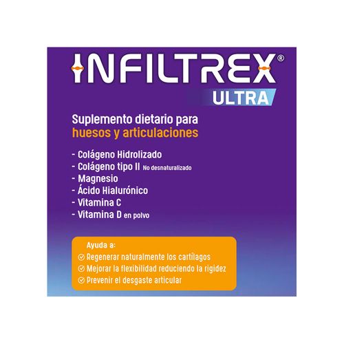 Suplemento Dietario Infiltrex Ultra en Polvo x 300 gr