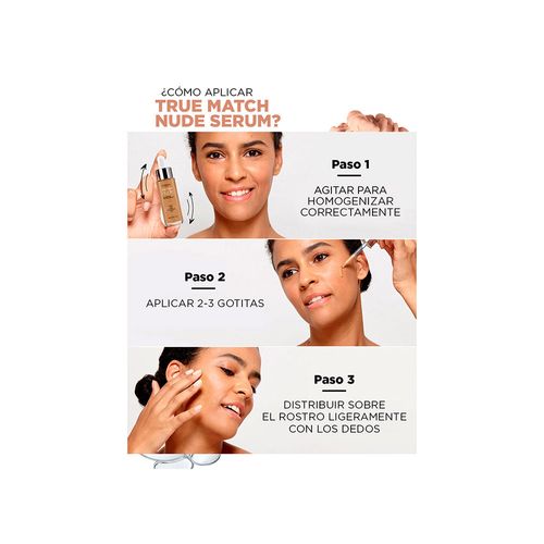Base de Maquillaje L'Oréal Paris True Match Serum