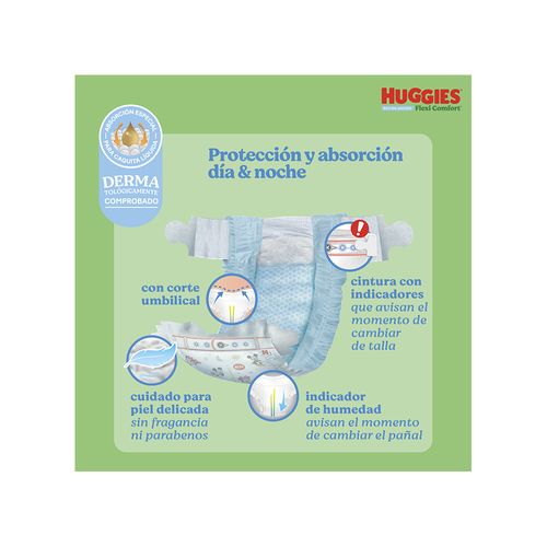 Pañal Huggies Flexi Comfort Talle P x 30 unid