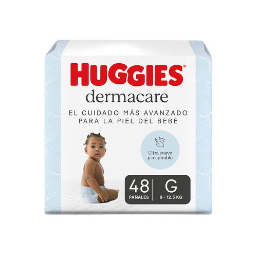 Pañales Huggies Dermacare Talle G x 48 unid