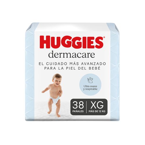 Pañales Huggies Dermacare Talle XG x 48 unid