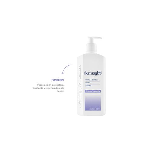 Emulsión Terapéutica Delicada Dermaglós Fragancia x 400 ml