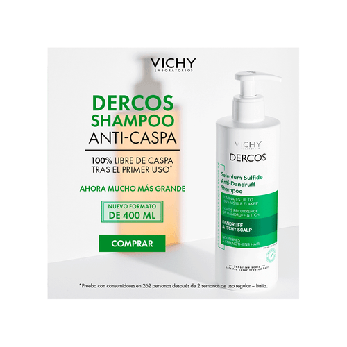 Shampoo Vichy Dercos Anti-Caspa x 400 ml