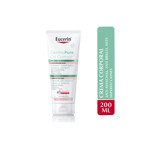 Crema Corporal Eucerin Dermopure Triple Effect x 200 ml