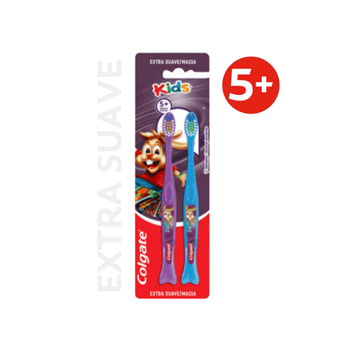 Cepillos de Dientes Colgate Kids x 2 unid