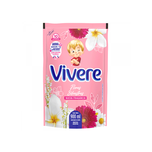 Suavizante Vivere Flores Silvestres x 900 ml