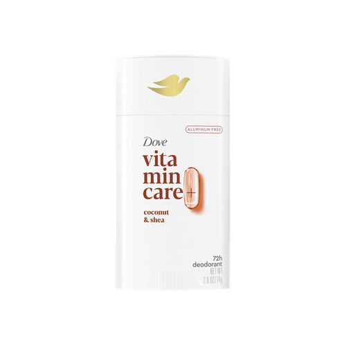 Desodorante en Barra Dove Vitamin Care+ Coconut &amp; Shea x 74 gr