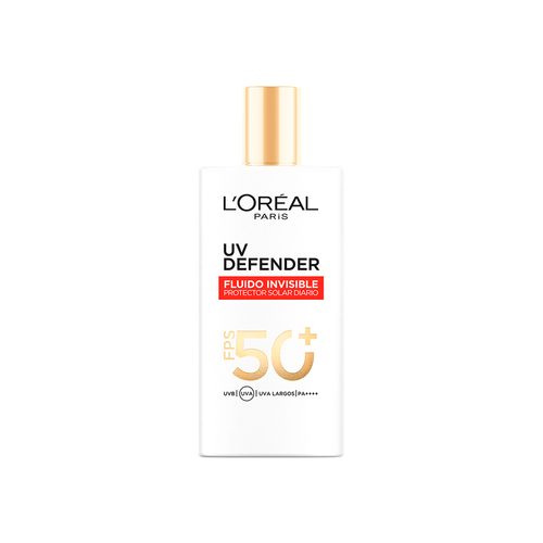 Protector Solar Uv Defender Fluido Invisible de L'Oreal Paris FPS50+