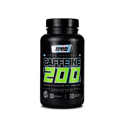 Suplemento Dietario Star Nutrition Caffeine 200 x 30 caps