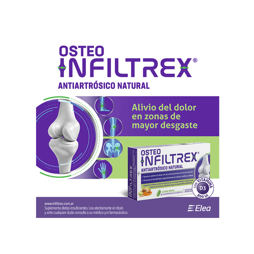 Suplemento Dietario Infiltrex Osteo Antiartrosico x 30 comp