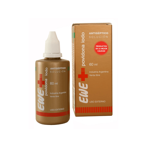 Iodo Povidona Ewe 10% Sol.Tpica x 60 ml