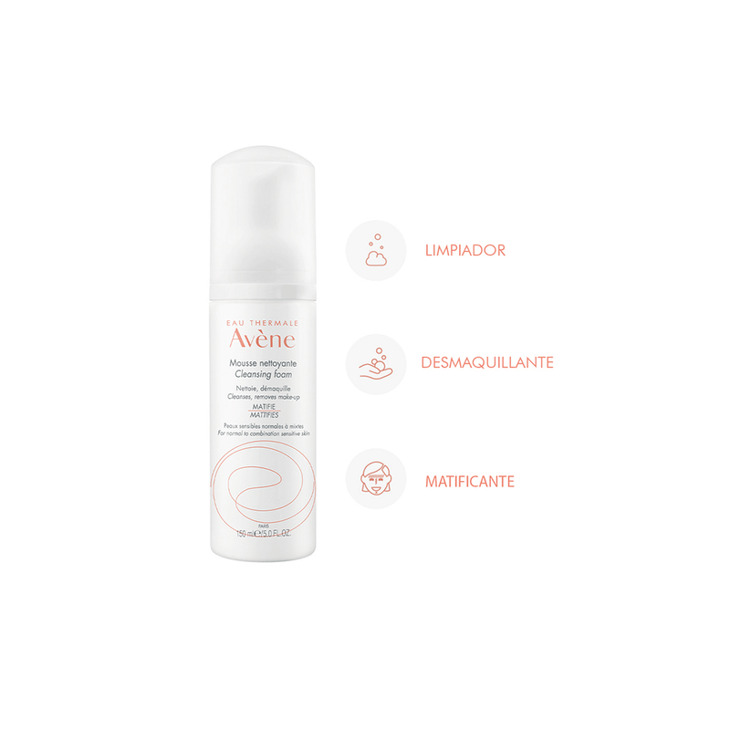 2101736_Avene-Avene-Espuma-de-Limpieza-Matificante-x-150-ml_img1