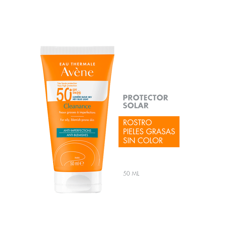 Protector-Solar-Avene-Cleanance-SPF-50--x-50-ml-Avene-7799075002349