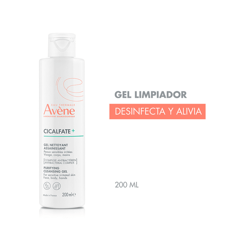 Gel Lavante Avene Cicalfate x 200 ml