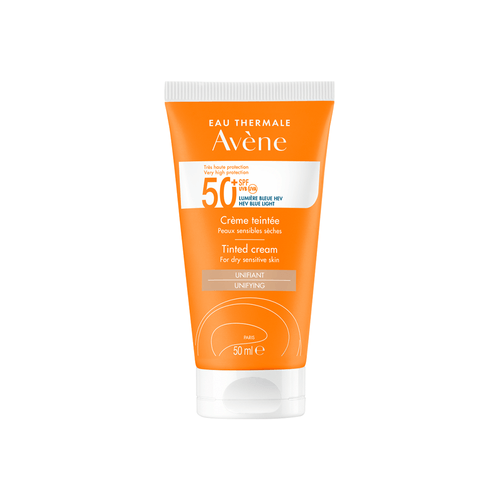 Protector Solar Avene Crema SPF 50+ con color x 50 ml