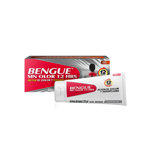 Gel Bengue Sin Olor 12 hrs x 50 gr