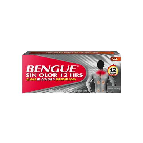 Gel Bengue Sin Olor 12 hrs x 50 gr