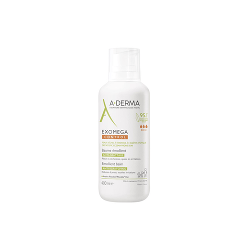 Bálsamo A-derma Exomega Control Pieles Atópicas x 400 ml