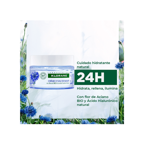 Gel Crema de Día Klorane Bleuet x 50 ml
