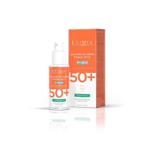 Protector Solar Eximia Solaire Extreme 50+ Toque Seco x 50 gr