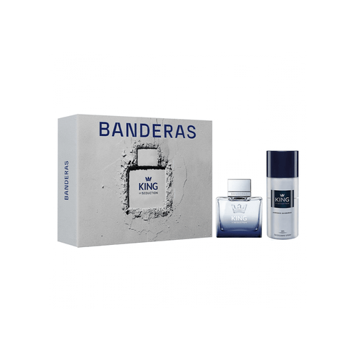 Estuche Antonio Banderas King of Seduction Cofre 2025 EDT + Deo x 100 ml