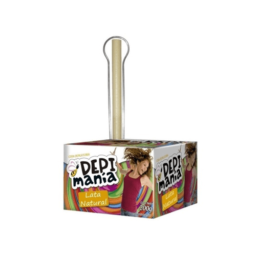 Cera Depilatoria Depimania Lata Natural x 200 gr