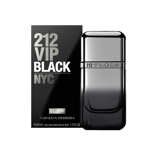 Perfume Carolina Herrera 212 Vip Men Black Elixir x 50 ml